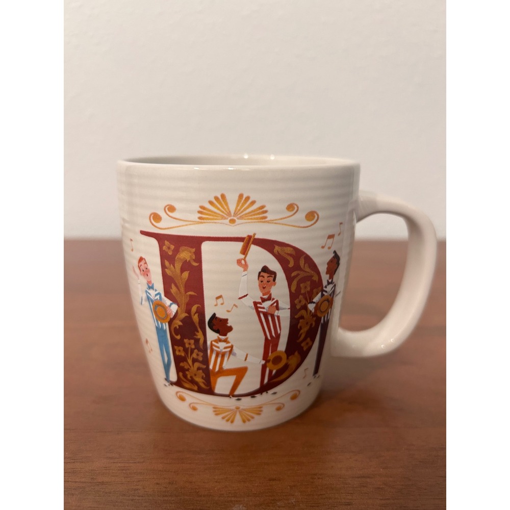 Disney Parks ABC Disney Letters: D is for "Dapper Dans" Ceramic Mug